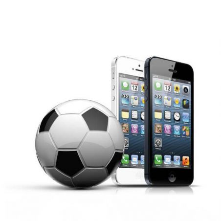 externe batterij - Power Bank 2200 MAH "voetbal"  voor iPod, iPhone en  iPad  Accueil - 7