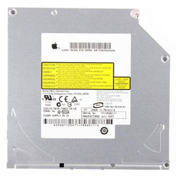 SuperDrive x8 Optiarc PATA 12,7 mm schijf  iMac 20" onderdelen Begin 2006 (A1174 - EMC 2105). - 1