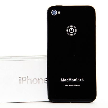 MacManiack Replacement Back Cover iPhone 4S Black  Back covers MacManiack iPhone 4S - 3