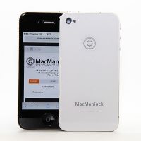 MacManiack Backcover Weiss iPhone 4  Rückenschalen MacManiack iPhone 4 - 1