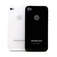 MacManiack Backcover Weiss iPhone 4  Rückenschalen MacManiack iPhone 4 - 4