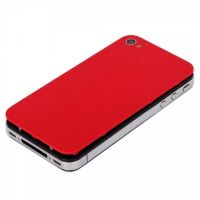 Rote Ersatzrückwand für iPhone 4S  Rückenschalen iPhone 4S - 3
