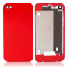 Face arrière de remplacement rouge pour iPhone 4S