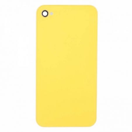 Achat Face arrière de remplacement jaune pour iPhone 4 IPH4G-084X