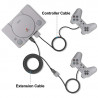Extension câble manette PlayStation Classic 3m