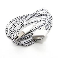 Braided USB Cable for iPhone iPad and iPod  Chargers - Powerbanks - Cables iPhone 4 - 2
