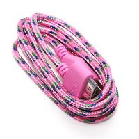 Braided USB Cable for iPhone iPad and iPod  Chargers - Powerbanks - Cables iPhone 4 - 7