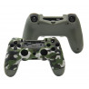Coque manette look camouflage + bouton - PS4 Slim