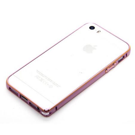Ultra-thin 0.7mm rounded Aluminum Bumper gold iPhone 5/5S/SE  Bumpers iPhone 5 - 3