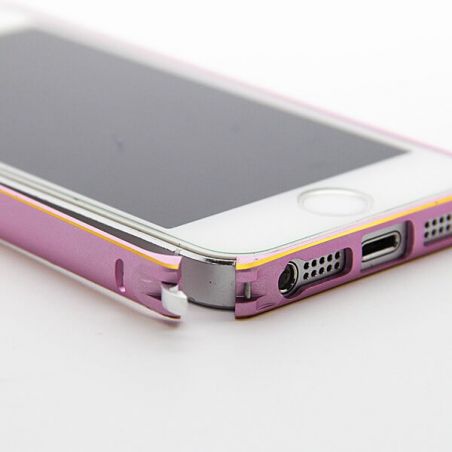 Ultra-thin 0.7mm rounded Aluminum Bumper gold iPhone 5/5S/SE  Bumpers iPhone 5 - 4