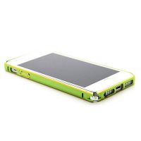 Feinste Stoßstange aus Aluminium 0,7 mm abgerundete Goldumrandung iPhone 5/5S/SE  Bumpers iPhone 5 - 13