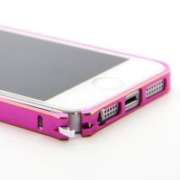 Ultra-dunne 0.7mm Aluminium Bumper gouden frame iPhone 5/5S/SE  Bumpers iPhone 5 - 16