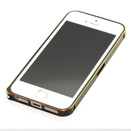 Ultra-dunne 0.7mm Aluminium Bumper gouden frame iPhone 5/5S/SE  Bumpers iPhone 5 - 19