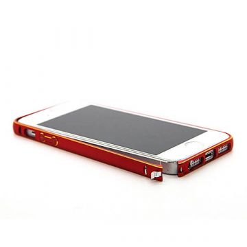 Feinste Stoßstange aus Aluminium 0,7 mm abgerundete Goldumrandung iPhone 5/5S/SE  Bumpers iPhone 5 - 22