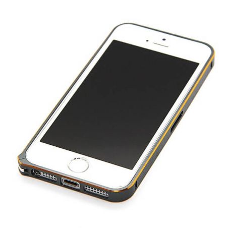 Ultra-dunne 0.7mm Aluminium Bumper gouden frame iPhone 5/5S/SE  Bumpers iPhone 5 - 23
