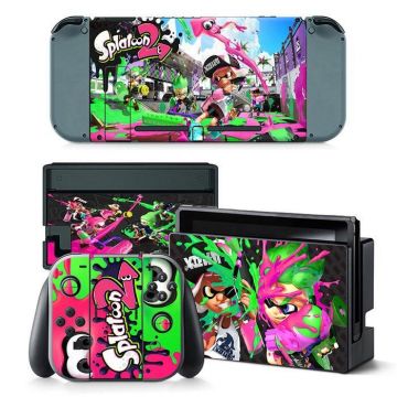 Huid voor Nintendo Switch Splatoon 2 (Stickers)