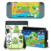 Huid voor Nintendo Switch Yoshi's Crafted World (Stickers)