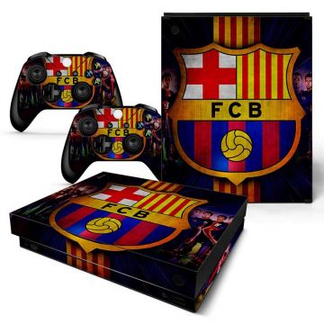 Skin für Xbox One X FC Barcelona (Aufkleber)