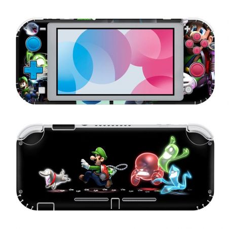 Achat Skin pour Nintendo Switch Lite Luigi's Mansion (stickers) SKIN-LUIGI-SWITCHLITE