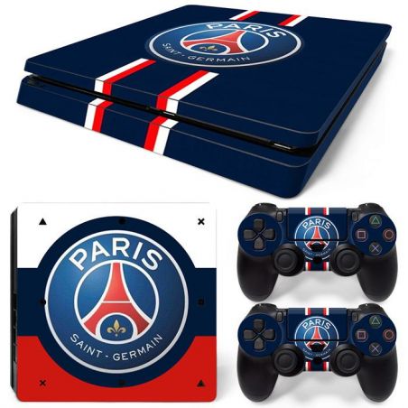 Achat Skin PSG pour PS4 Slim (Stickers) SKINPS4S-2