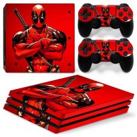 Skin Deadpool for PS4 Pro (Stickers)