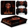 Skin Diablo für PS4 Pro (Aufkleber)