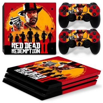 Skin Red Dead Redemption voor PS4 Pro (Stickers)