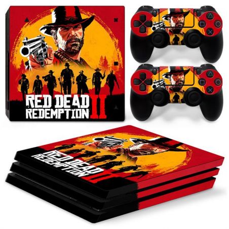 Skin Red Dead Redemption für PS4 Pro (Aufkleber)