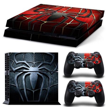 Achat Skin Spiderman (Logo) pour PS4 (Stickers) SKINPS4-10
