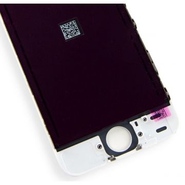 iPhone 5S WHITE Screen Kit (Premium kwaliteit) + hulpmiddelen  Vertoningen - LCD iPhone 5S - 7