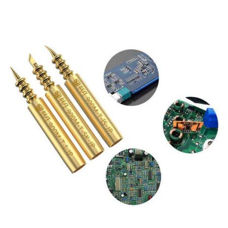 Set of 3 high quality soldering tips