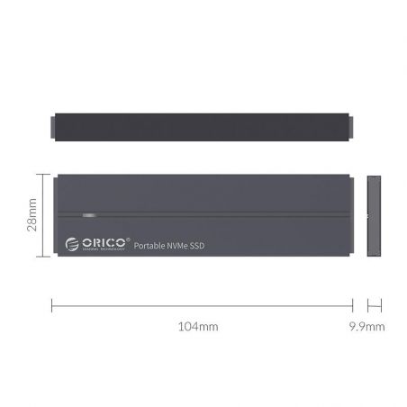 NVMe Portable Hochgeschwindigkeits-SSD