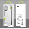 Coque TPU brillante transparente + contour G-CASE Shiny Series - iPhone 12 Mini