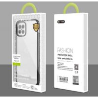 Shiny transparent TPU case + G-CASE Shiny Series outline - iPhone 12/12 Pro
