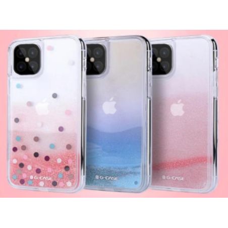 Glitter transparent case G-CASE Star Whisper - iPhone 12 Mini