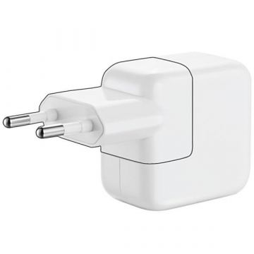 Chargeur iPhone 12W d'Origine Apple, modèle MD836ZM/A pour iPhone et iPad