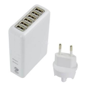 Multi-plug AC charger 6 ports USB  Chargers - Powerbanks - Cables iPhone 4 - 2