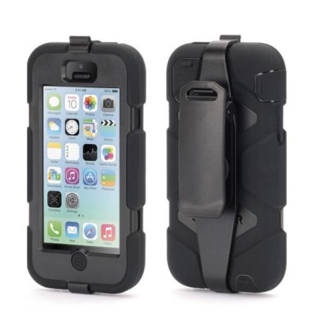 Indestructible black iPod Touch 4 case  Covers et Cases iPod Touch 4 - 1
