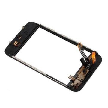 Touch Screen digitizer and complete frame for iPhone 3G Black  Screens - LCD iPhone 3G - 2