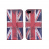 Flip Over Cover Case UK Flag Vintage Look iPhone 4 4S