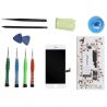 Complete screen kit assembled WHITE iPhone 8 (Compatible) + tools