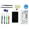 Complete screen kit assembled WHITE iPhone 6S Plus (Compatible) + tools