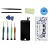 Complete screen kit assembled BLACK iPhone 6S (Compatible) + tools