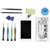 Complete screen kit assembled WHITE iPhone 6 Plus (Compatible) + tools