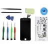 Complete screen kit assembled BLACK iPhone 6 Plus (Compatible) + tools