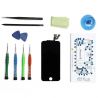 Complete screen kit assembled BLACK iPhone 6 (Compatible) + tools