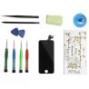 Complete screen kit assembled BLACK iPhone 5C (Compatible) + tools