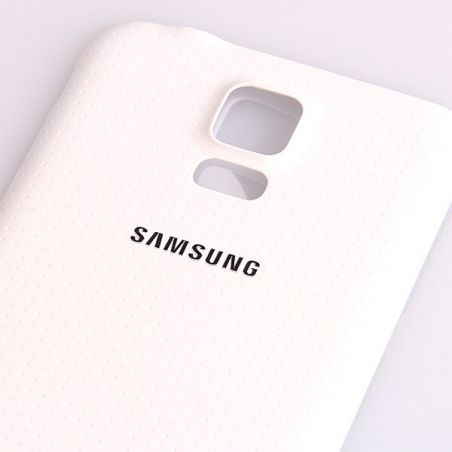 Original Replacement back cover white Samsung Galaxy S5  Screens - Spare parts Galaxy S5 - 4