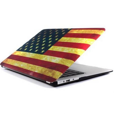 Achat Coque drapeau américain vintage MacBook Air 13" COQPM-055