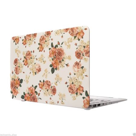 Achat Coque fleurie English style MacBook Air 13" COQPM-057